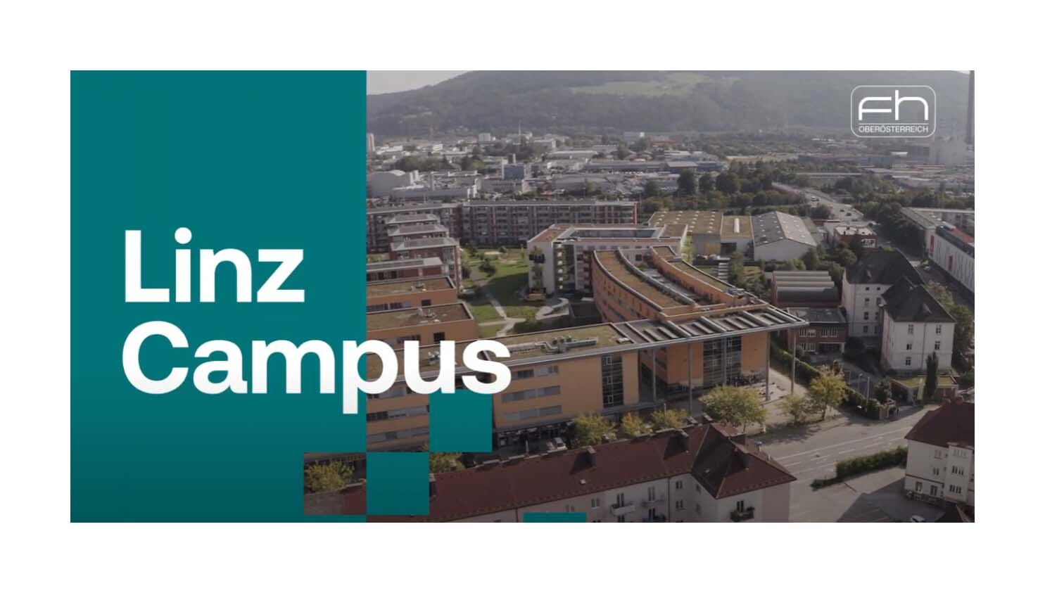 Außenansicht des Campus der FH Linz.